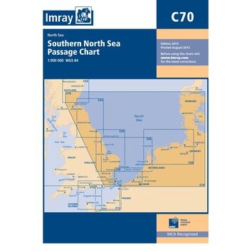 Imray C70: Southern North Sea Passage Chart