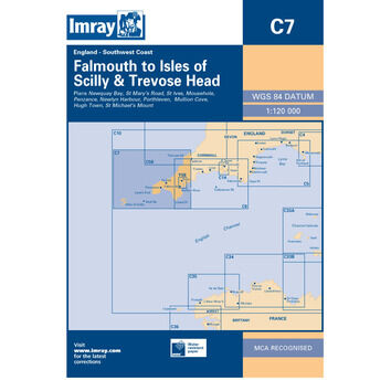 Imray Chart C7: Falmouth to Isles of Scilly & Trevose Head