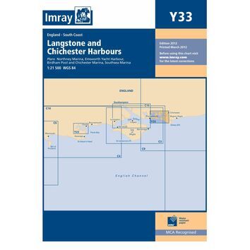 Imray Chart Y33: Langstone and Chichester Harbours