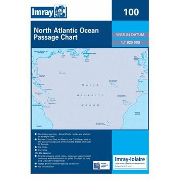 Imray 100 North Atlantic Passage Chart