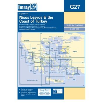 Imray Chart G27: Nisos Lesvos & the Coast of Turkey