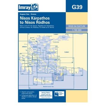 Imray Chart G39: Nisos Karpathos to Nisos Rhodos