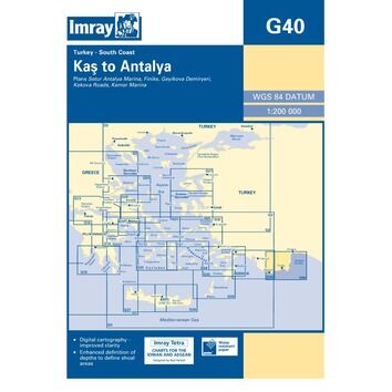 Imray Chart G40: Kas to Antalya