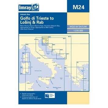 Imray Chart M24: Golfo di Trieste to Losinj & Rab