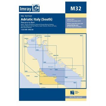 Imray Chart M32: Adriatic Italy (South)