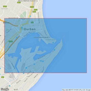 643 Durban Harbour Admiralty Chart