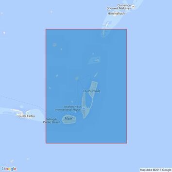 3323 Male` Atoll Admiralty Chart