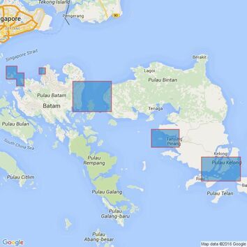 3937 Ports in Kepulauan Riau Admiralty Chart