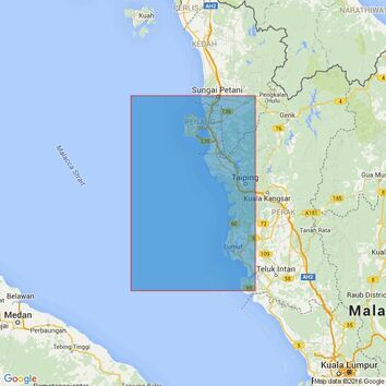 3944 Pulau Pinang to Kepulauan Sembilan Admiralty Chart