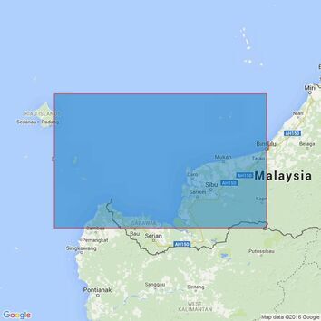 1336 Pulau-Pulau Subi Besar to Bintulu Admiralty Chart