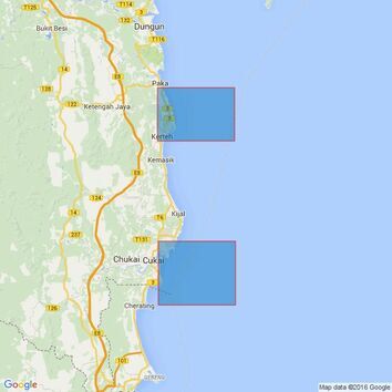 1374 Ports on the East Coast of Penisular Malaysia Admiralty Chart