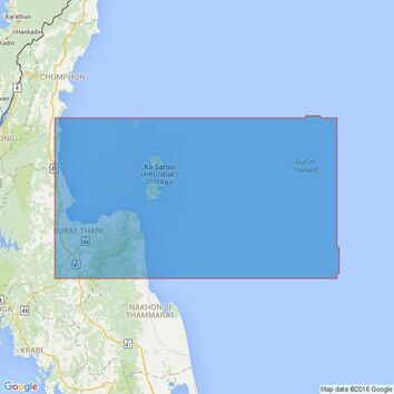 3963 Laem Kho Kwang to Laem Riu including Offshore Gasfields Admiralty Chart