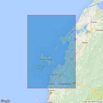 3626 Approaches to Kota Kinabalu and Teluk Sapangar Admiralty Chart