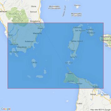 4484 Ambulong Island to Sibuyan Island including Semirara Islands Admiralty Chart