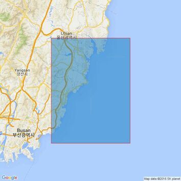 896 Ulsan Hang to Taebyon Hang Admiralty Chart