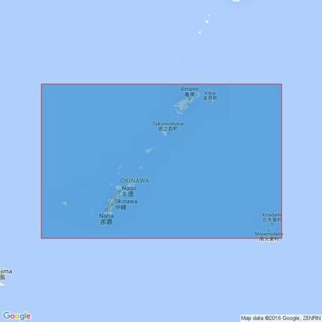 2024 Okinawa Shima to Amami-O Shima Admiralty Chart