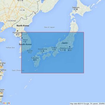 2347 Southern Japan and Adjacent Seas Admiralty Chart