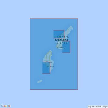 1101 Mariana Islands Admiralty Chart