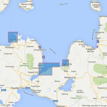 3426 Plans on the North Coast of Mindanao Admiralty Chart