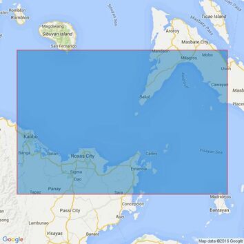 4485 Sibuyan and Visayuan Sea Sibuyan to Bantayan Island Admiralty Chart