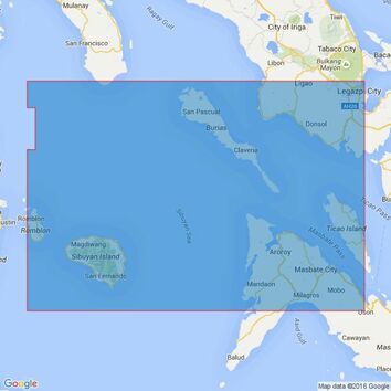 4487 Sibuyan Sea to Ticao Pass Admiralty Chart