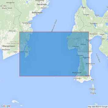 2892 Indonesia, Palau Sabaru to Tanjung Rangus Admiralty Chart