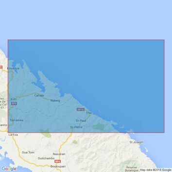 2928 Ile Toupeti to Cap Begat Admiralty Chart