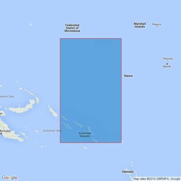 4623 Solomon Islands to Kosrae Island Admiralty Chart