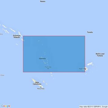 4633 Solomon Islands to Fiji Admiralty Chart