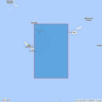 4637 Vanuatu to Norfolk Island Admiralty Chart