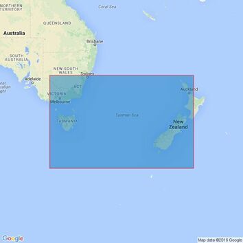 4601 Tasman Sea Admiralty Chart