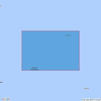 4654 Tahiti to Iles Marquises Admiralty Chart