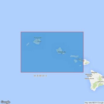 1308 Maui to Niihau Admiralty Chart