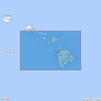 1309 Hawaii to Oahu Admiralty Chart