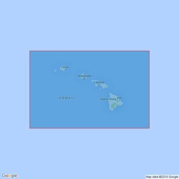 1510 Hawaii to Nihoa Admiralty Chart