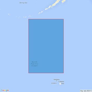 4805 Hawaiian Islands to the Aleutian Trench Admiralty Chart