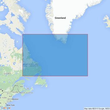 4405 Labrador SeaStrait of Belle Isle to Davis Strait Admiralty Chart