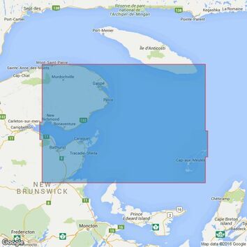 4766 Baie des Chaleurs/Chaleur Bay aux/to Iles de la Madeleine Admiralty Chart