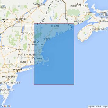 2492 Bay of Fundy to Block Island Admiralty Chart