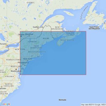 2670 Cape Breton to Delaware Bay Admiralty Chart
