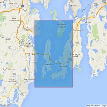 2730 Narragansett Bay including Newport Harbor Admiralty Chart