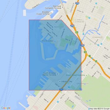 3456 New York Upper Bay The Narrows to Governors Island Admiralty Chart