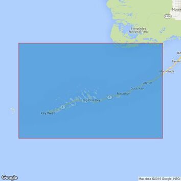 1098 Lower Matecumbe Key to Boca Grande Key Admiralty Chart