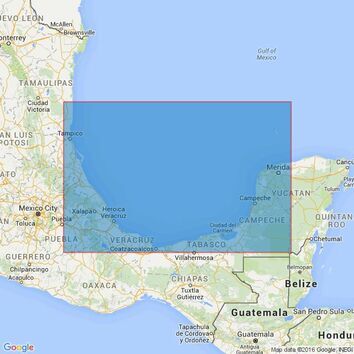 1225 Gulf of Campeche Admiralty Chart