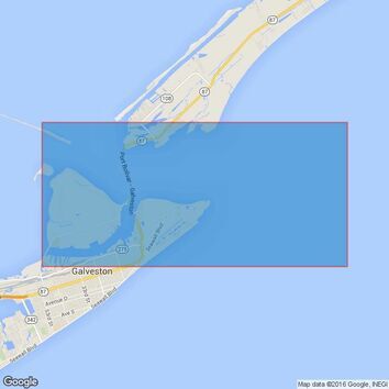3183 Approaches to Galveston Bay Admiralty Chart