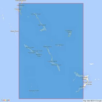 3913 Crooked Island Passage and Exuma Sound Admiralty Chart