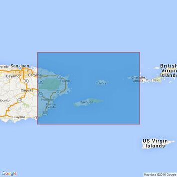 2003 West Indies Puerto Rico, Virgin Islands Admiralty Chart