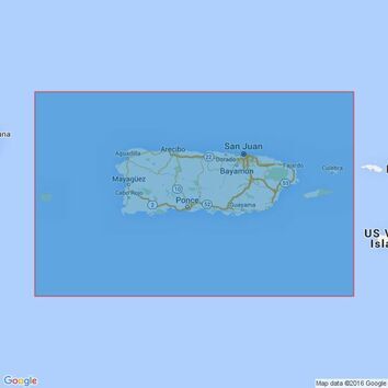 3408 Puerto Rico Admiralty Chart