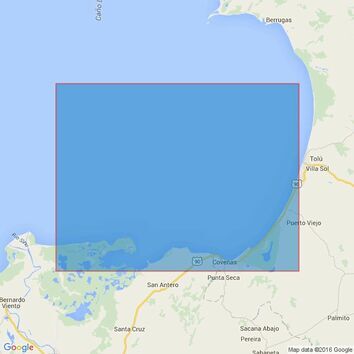 1277 Punta Canoas to Isla Fuerte Admiralty Chart