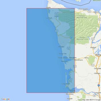 2940 Cape Disappointment to Cape Flattery Admiralty Chart